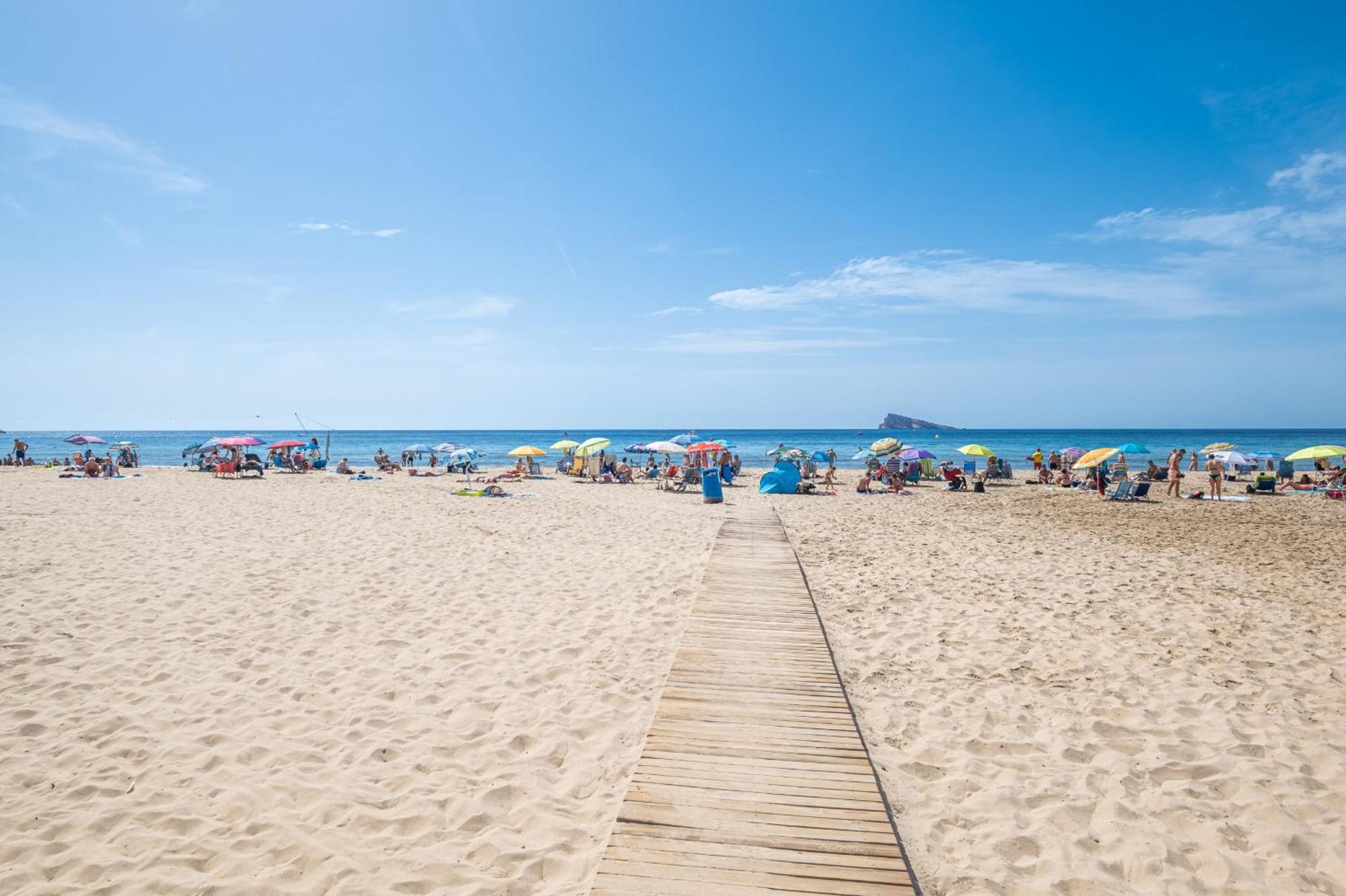 Las Antillas 7-B Apartment Levante Beach ベニドルム エクステリア 写真