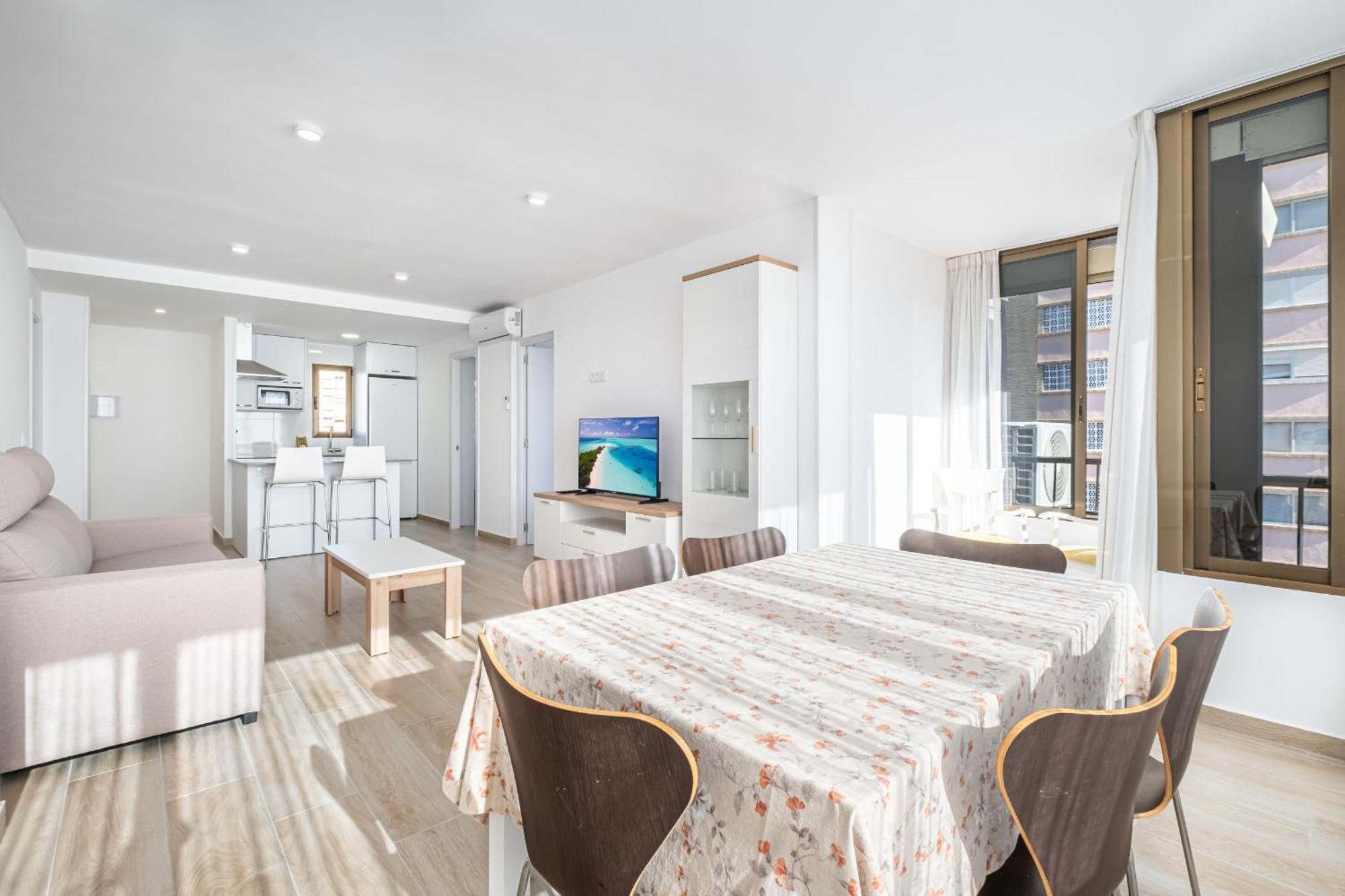 Las Antillas 7-B Apartment Levante Beach ベニドルム エクステリア 写真